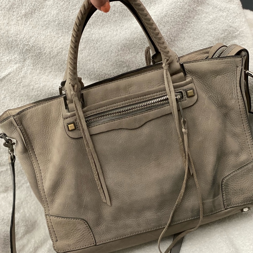 Rebecca Minkoff Taupe Leather Satchel